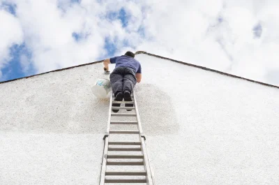 Peinture extérieure à Camélas — façades et ravalement